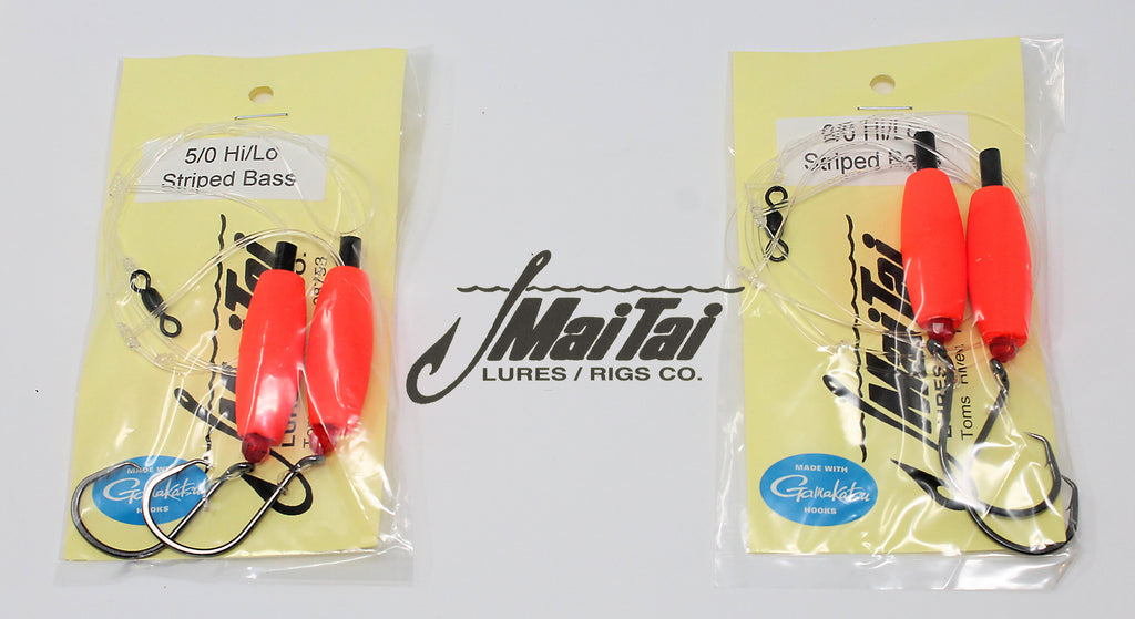 MaiTai Striped Bass Hi/Lo Rig With Floats - Main Image