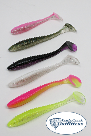 Fat Cow Split Tail Jig Strips – Grumpys Tackle