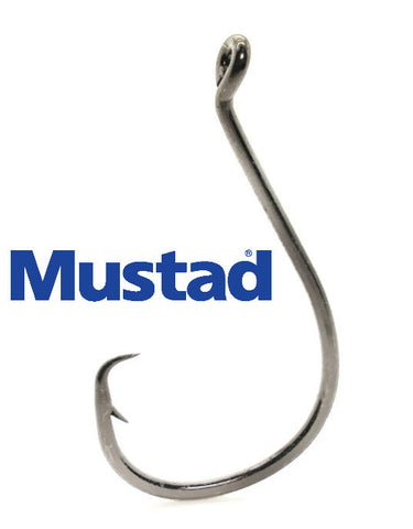 Mustad Octopus Inline Circle Up Eye Black Nickel Size 4/0 39928NP-BN-4/0-6U