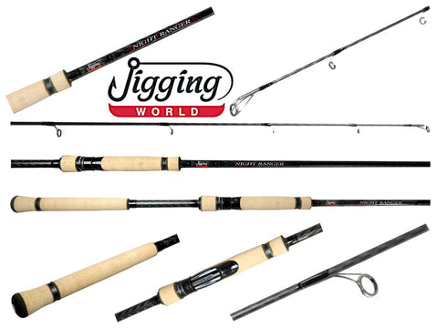 Jigging World Night Ranger Spinning Rods