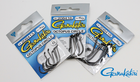 Gamakatsu Octopus Offset Point Circle Hooks – Grumpys Tackle