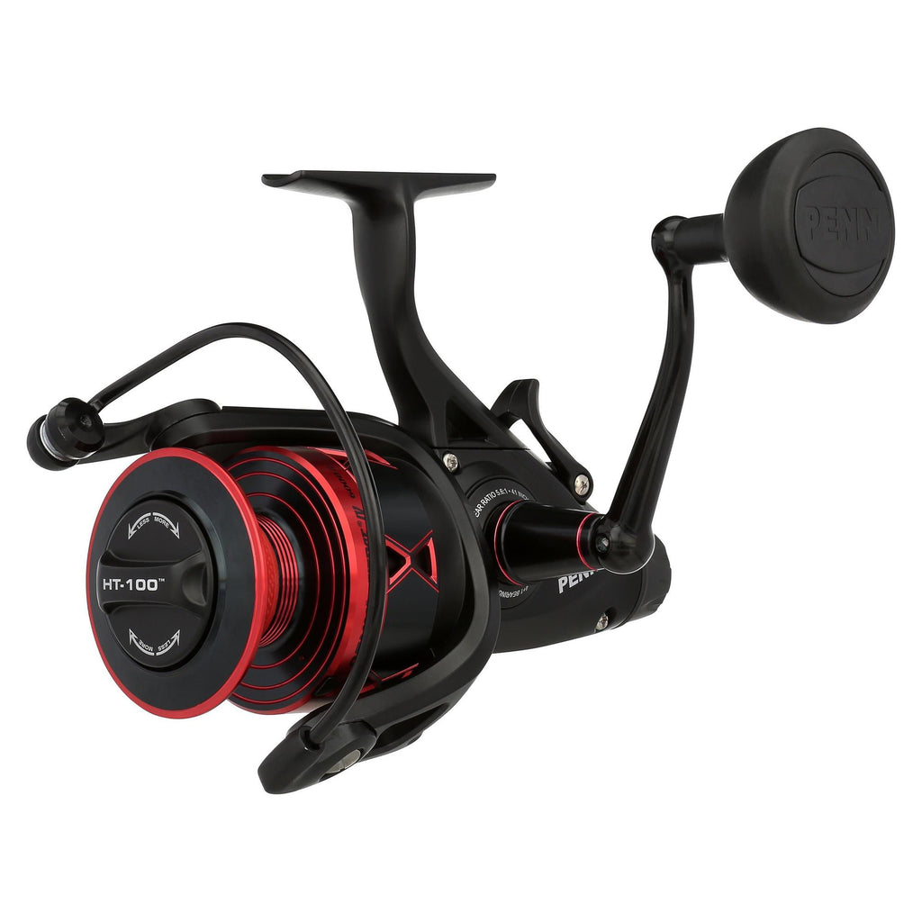 new penn spinning reel Wrath II 100 carbon fiber drag system Penn Authority Spinning Reel 5500