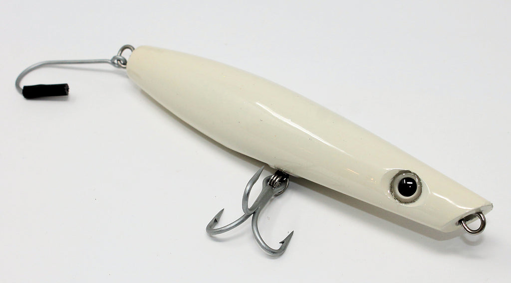  Canal Tackle Bullet Lure Pencil Popper 6 5oz Bone White  (Treble Hooks) : Sports & Outdoors