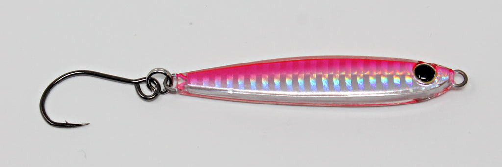 vintage Lupo Lures PINK SHRIMP scent tail action Tackle Fishing Lure .5oz