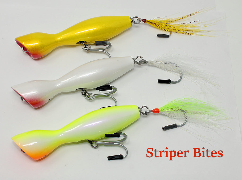 Striper Lures,Vintage AL Gags Popper,Saltwater Lures,Striper Plugs