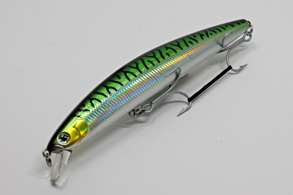 15 oz lures deep sea fishing Mann's Stretch 15+, 25+, 30+ Trolling Tackle World SP Minnow Floating allows the lure to stay sub Daiwa, Salt Pro Minnow 15F,
