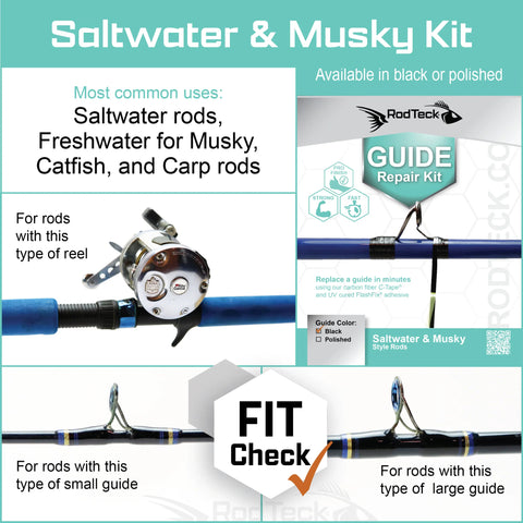 Fly Rod Guide Repair Kit – RodTeck