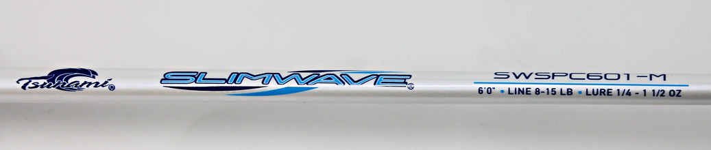 Tsunami Slimwave Slow Pitch Rod - Casting