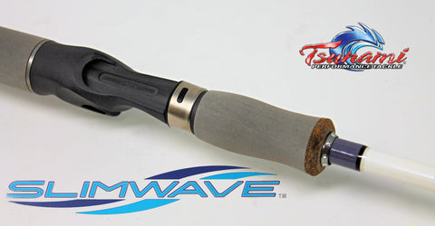 Tsunami Slimwave Slow Pitch Rod - Casting