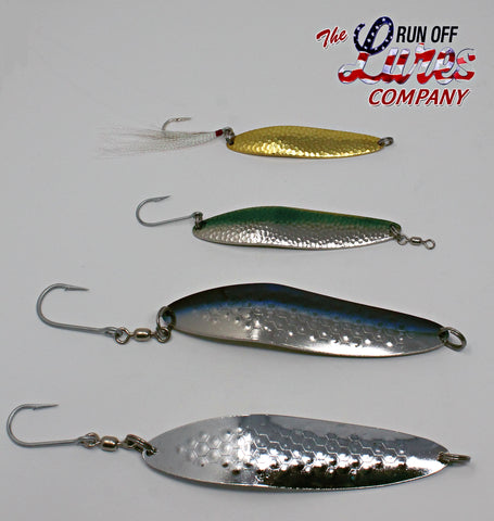 Run Off Lures - Solid Brass Spoons