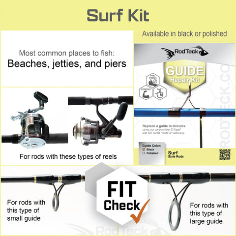 RodTeck Guide Repair Kit – Grumpys Tackle