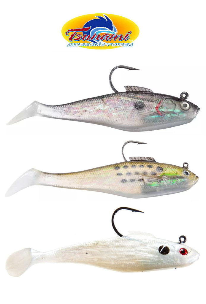 Tsunami Pro Holographic Swim Baits – Grumpys Tackle