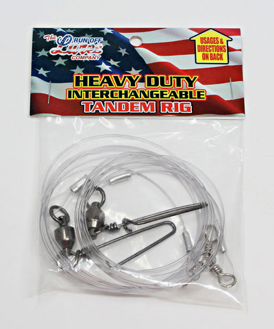 Run Off Lures - Heavy Duty Mojo Tandem Rig