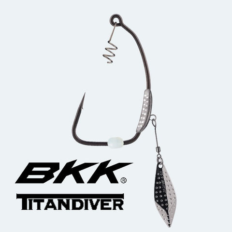BKK TitanDiver Weighted Swimbait Hooks