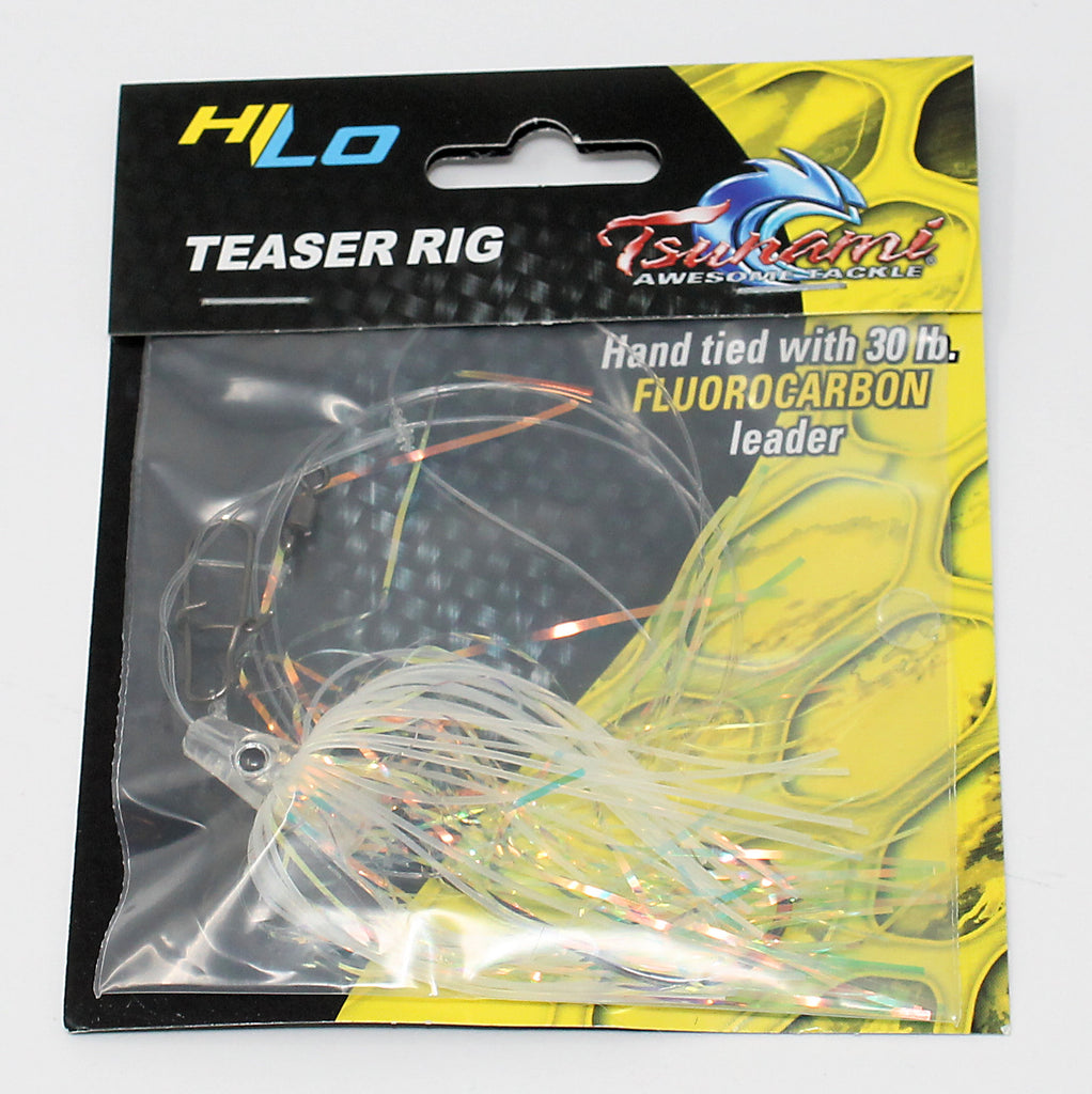 Tsunami HiLo Holographic Teaser Rig – Grumpys Tackle