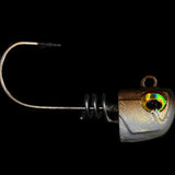 No Live Bait Needed (NLBN) Screw Lock Jig Heads - 3 Inch