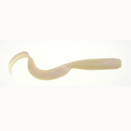 Berkley Gulp! Alive! Saltwater Grub - 4in Pearl White Soft Bait For Fishing