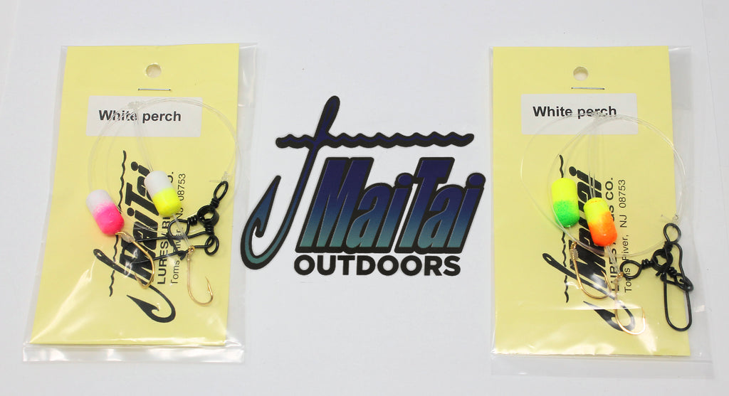 Floating Rig Perch MaiTai White Perch Rig With Floats – Grumpys Tackle