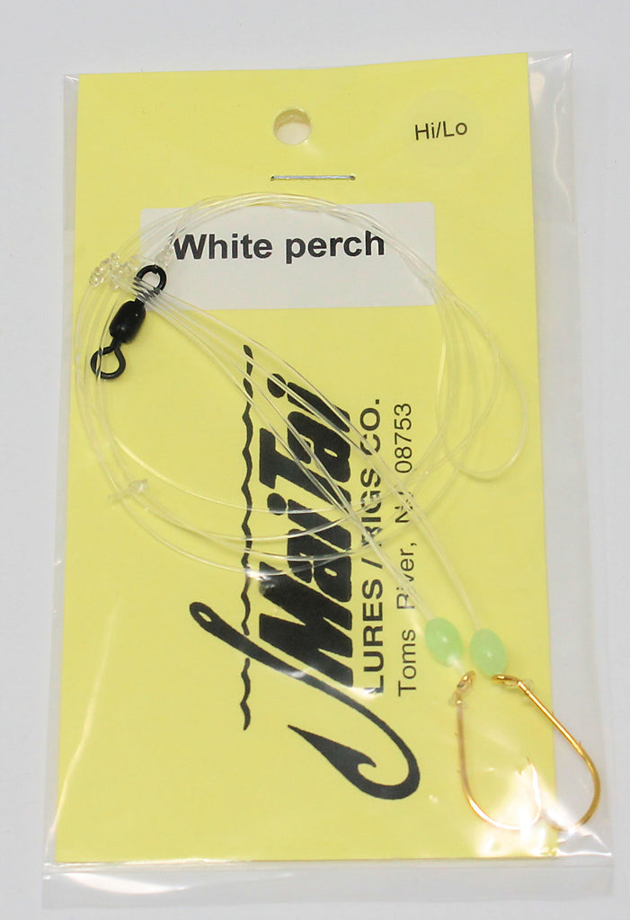 MaiTai White Perch Rig With Floats – Grumpys Tackle