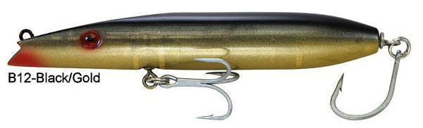 Super Strike ZZ6W Zig Zag Darter Lure - Black/Gold